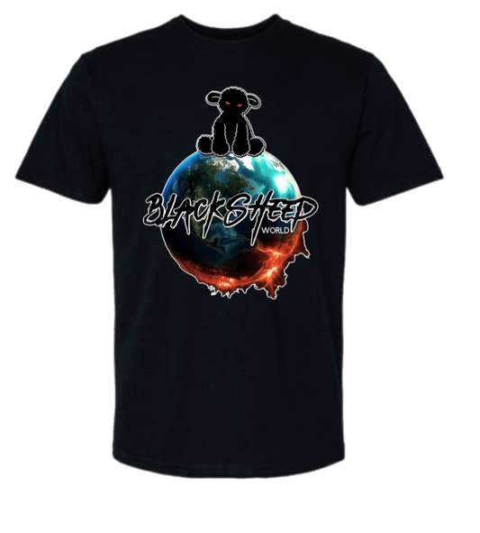 BlackSheepWorld World T-shirts (blk)